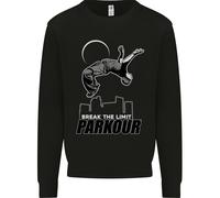 Parkour Free Running Break The Limit Uomo Sweatshirt Jumper