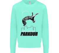 Parkour Free Running Break The Limit Uomo Sweatshirt Jumper