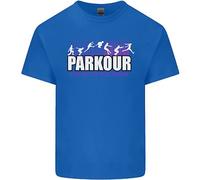 Parkour Free Running L'Arte Del Movimento T-Shirt Per Bambini