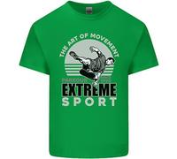 Parkour Free Running L'Arte Del Movimento T-Shirt Per Bambini