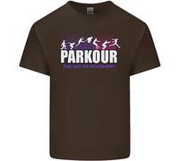 Parkour Free Running L'Arte Del Movimento T-Shirt Per Bambini
