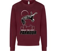 Parkour Free Running Rottura Il Limitate Uomo Felpa Maglione