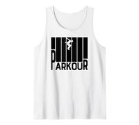 Parkour Free Running Training Traceur Retro Sport Ginnastica Canotta