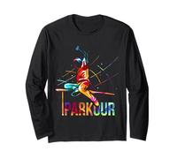 Parkour Freerunning Regalo - Sport urbano, ostacoli, corsa Maglia a Manica