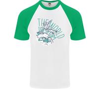 Parkour Il Mondo È La Mia Palestra Maglietta Baseball S/S Da Uomo