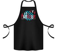 Parkour L'Arte Del Movimento Grembiule In Cotone 100% Biologico
