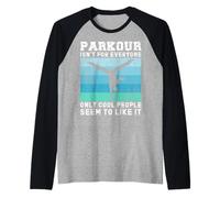 Parkour Non è per Tutti Urban Traceurs Design Parcour Maglia con Maniche Raglan