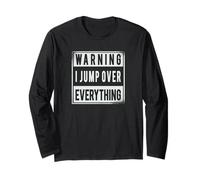 Parkour running scalatore Runner corsa ad ostacoli trampolino Maglia a Manica