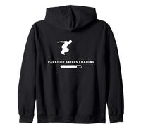 Parkour Skills Caricamento Freerunning Parkour divertente Felpa con Cappuccio