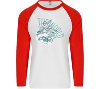 Parkour The World È il Mio Palestra Uomo L/S Baseball T-Shirt