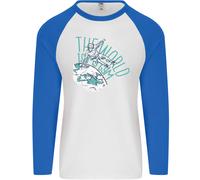 Parkour The World È il Mio Palestra Uomo L/S Baseball T-Shirt