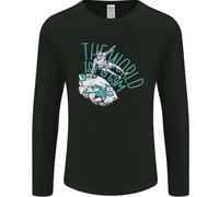 Parkour The World È il Mio Palestra Uomo Maniche