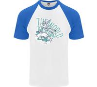 Parkour The World È il Mio Palestra Uomo S/S Baseball T-Shirt