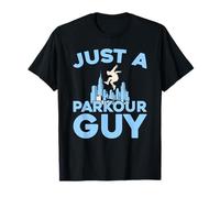 Parkour Traceur Parkourer Freestyle Tracciatori Freerunning Maglietta