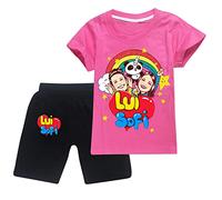Parkourer Maglietta a Maniche Corte Youtuber T-Shirt per Ragazzi e Ragazze Felpa a Maniche Corte Estive Sportiva da Esterno Set