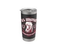 Parks and Recreation I Met Li’l Sebastian Bicchiere termico in acciaio inox doppia parete