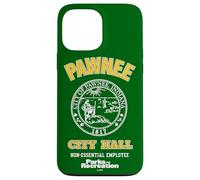 Parks And Recreation Pawnee City Hall Non-Essential Employee Custodia per iPhone 13 Pro Max