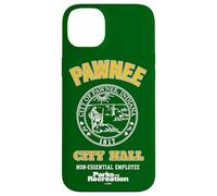 Parks And Recreation Pawnee City Hall Non-Essential Employee Custodia per iPhone 14 Plus
