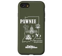 Parks And Recreation Pawnee Indiana Icons Custodia per iPhone SE (2020) / 7/8
