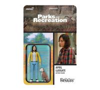 SUPER7 Parks and Recreation - Personaggio di reazione di April Ludgate, 9,5 cm