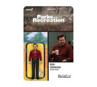 Parks and Recreation Ron Swanson Figura ReAction da 3,75 pollici altamente colle