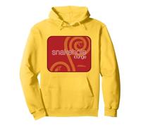 Parks And Recreation Snakehole Lounge Logo Felpa con Cappuccio, Unisex per Adulti, Limone, L