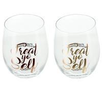 Parks E Ricreazione " Ricompensa Yo Auto " 17-Ounce senza Stelo Vino Occhiali Di