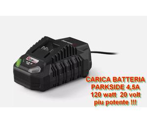 PARKSIDE 20 V con Caricatore per utensili della serie X 20V Team 4,5A 120 WATT