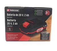 Parkside - Batteria 2 Ah 20 V Compatibile con Tutti gli apparecchi della Serie PARKSIDE X 20 V Team