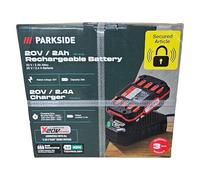 Parkside. Parkside Batteria e Caricabatteria 20 V 2 Ah Con Bilanciamento Delle Celle Compatibile con tutta la serie X TEAM 20 V