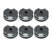 Parkside, bobine di filo di ricambio per decespugliatore cordless Parkside, compatibili con modelli PRTA 20-Li A1 B2 C3, linea in nylon ad alimentazione automatica, diametro 1,6 mm (confezione da 6)