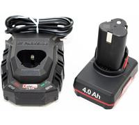 Parkside Bundle 12 V - Batteria PAPK + 1 caricatore da 2,4 A PLGK 12 A3 - Batteria per attrezzi (batteria da 4 Ah + caricatore)