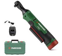 Parkside - Cricchetto a batteria PAR 12B1, 12 V, 54 Nm, batteria agli ioni di litio da 2 Ah, con caricatore e valigetta