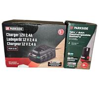 Parkside® - Papk 12, 2,0 Ah + caricabatterie 12 V