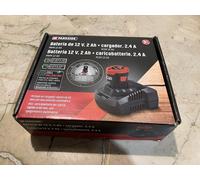 PARKSIDE Batteria + caricatore 12 V PAPK 12 A3" (12 V, 2 Ah) con caricatore PLGK 12 A2" (2,4 A)