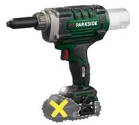 Parkside PBNSG 20-Li A1 Set Per Pistola Per Rivetti A Strappo 20V Verde