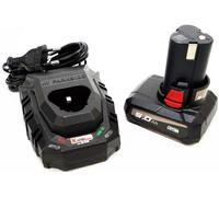 Parkside Performance 12 V 5 Ah Batteria PAPK 12 5.0 A1 X12 V Team + caricatore 12 V 2,4 A PLGK 12 A3 in bundle/set