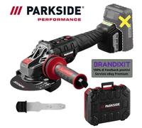 Smerigliatrice Parkside Performance Angolare 20V PWSAP 20 Li F6 con Batteria 4Ah