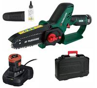 Parkside PGHSA 12 A1 Motosega a Batteria per Taglia Legna con Batteria e Caricatore