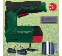 PARKSIDE Pistola Sparapunti Ricaricabile PAT 4 D6 con Batteria Senza Caricabatte