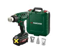 Parkside Pistola Termica Portatile a Bateria Senza Fili Kit Valigetta 20V 550°C