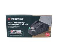 Parkside Caricabatterie X20V 20V PLG 20 C1 per batterie 2Ah e 4Ah 8Ah Xteam 20v✅