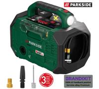 PARKSIDE Pompa e Compressore Ricaricabile per Materassini Gommoni o Gonfiabili