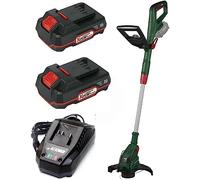 Parkside PRTA 20-Li Tagliaerba senza fili con 2 x batterie 2 Ah + caricatore, compatibile con tutti i dispositivi del team X20V