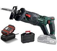 Parkside, sega a batteria PSSA 20-Li A1 + batteria 2 Ah + caricatore, sega a tigre, coda di volpe