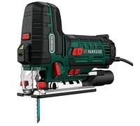 Parkside PSTK 800 C3 elettrico 800 W per legno metallo, 4 lame (Swiss Made), laser e luce da lavoro a LED