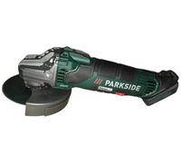 Parkside, PWSA 20-Li C3 Smerigliatrice angolare senza fili, 20 V, unità nuda, per rettificare e tagliare con precisione tutti i materiali