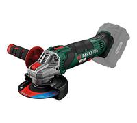 Parkside, PWSA 20-Li C3 Smerigliatrice angolare senza fili, 20 V, unità nuda, per rettificare e tagliare con precisione tutti i materiali