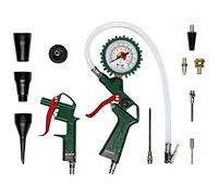 Parkside Set di Accessori per Ingresso ad Aria Compressa PDSS 13 D4 con Pistola ad Aria Compressa, Pistola di Riempimento con Indicatore di Pressione, Tubo con Connettore a Vite e 7 Adattatori