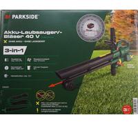 PARKSIDE X20V TEAM Aspiratore Per Foglie Soffiatore Trituratore Di Foglie
